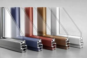 colores y acabados existen para las ventanas de aluminio Y PVC