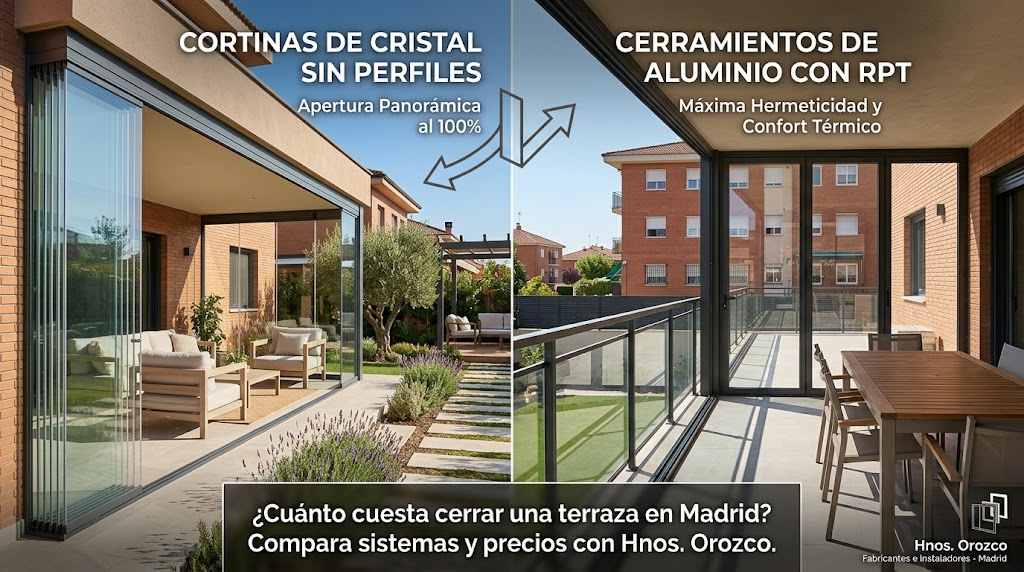 cerrar terraza precio madrid